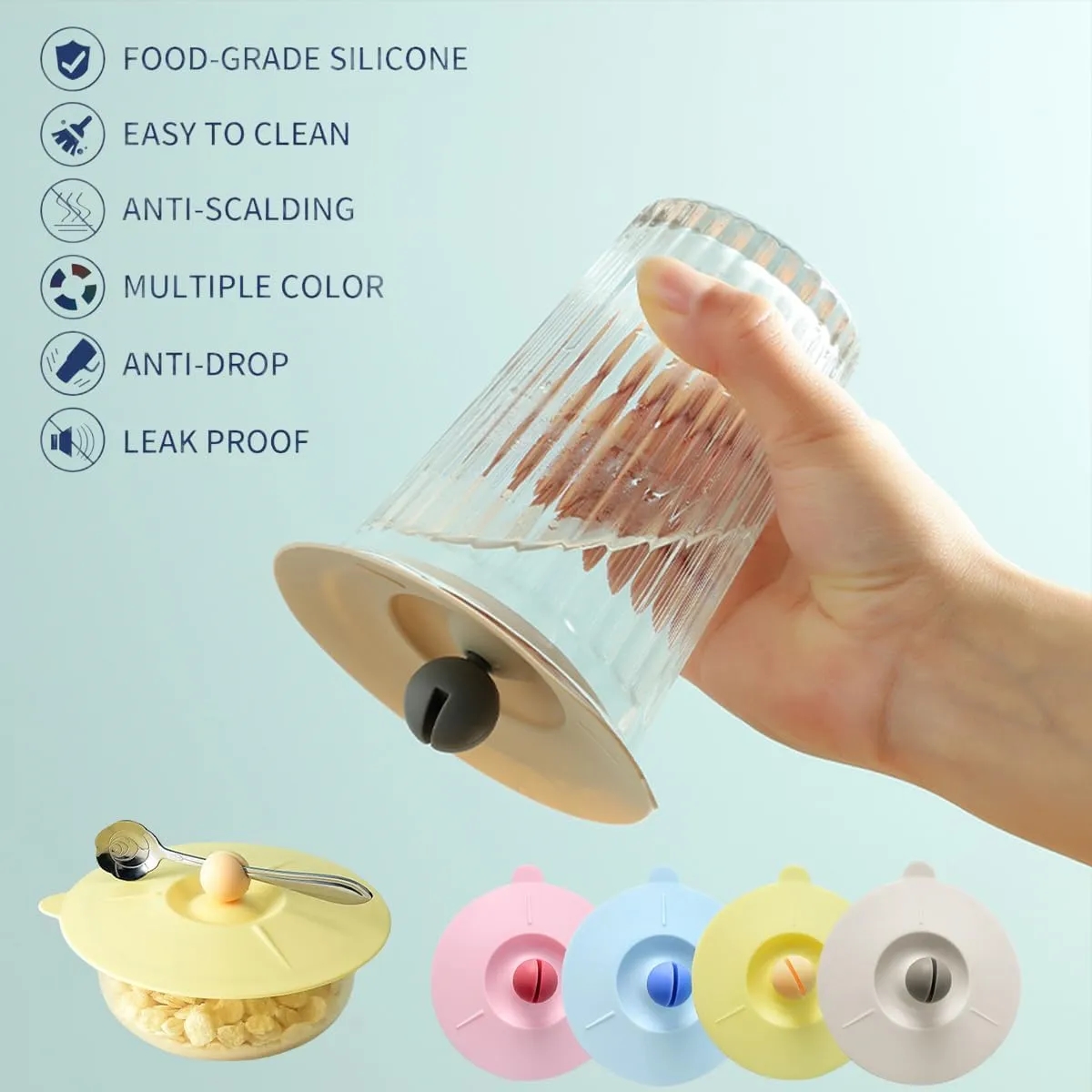 Silicone Cup Cover 9