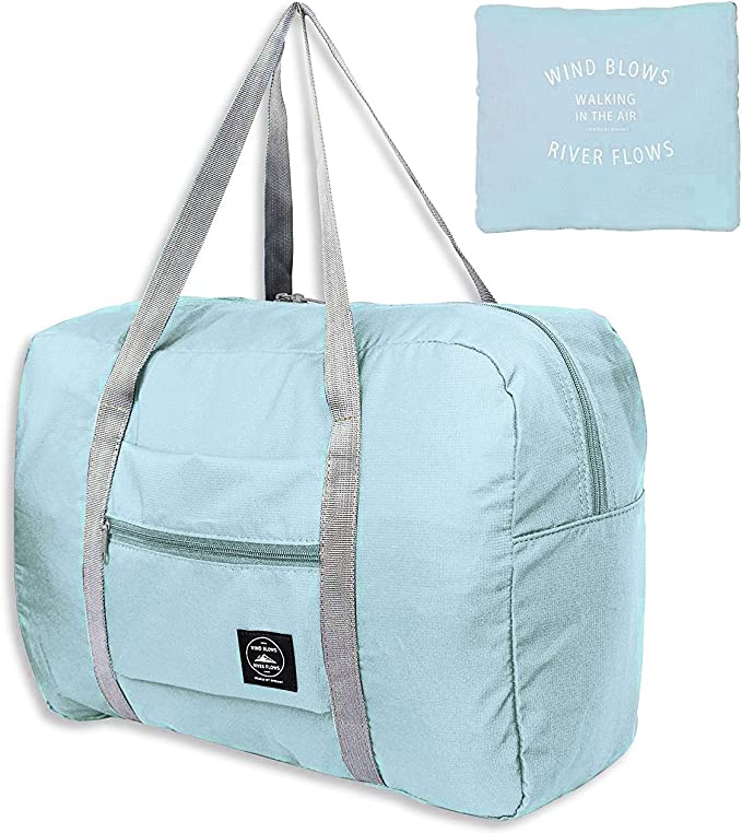 Foldable Travel Duffel Tote Bag Carry on Luggage 8