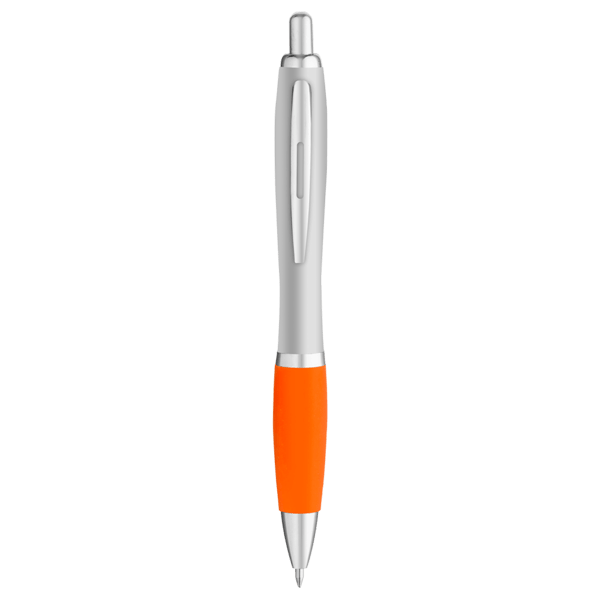 Curvaceous Matte Silver Ballpoint 8