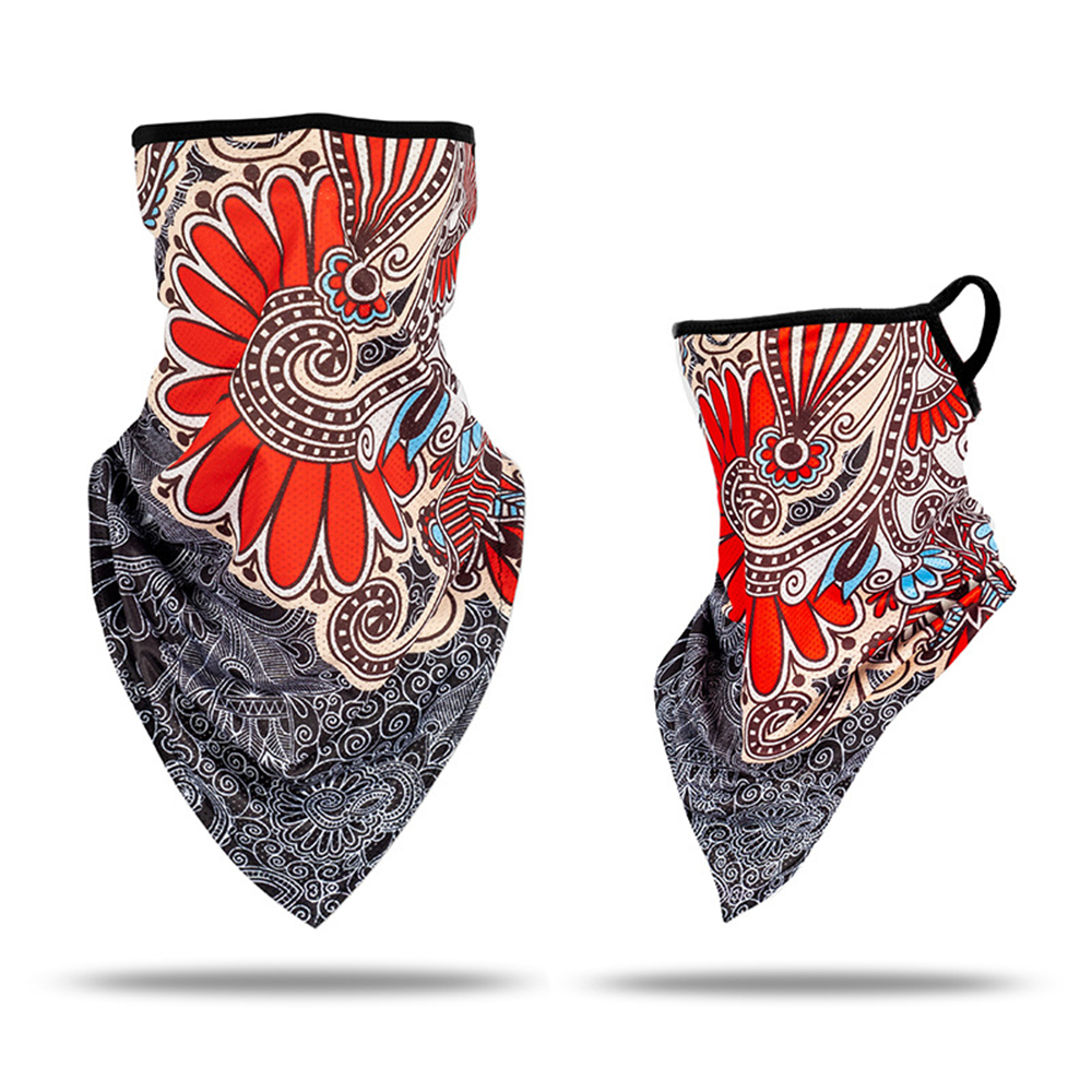 Face Bandana With Ear Loops Neck Gaiter 3