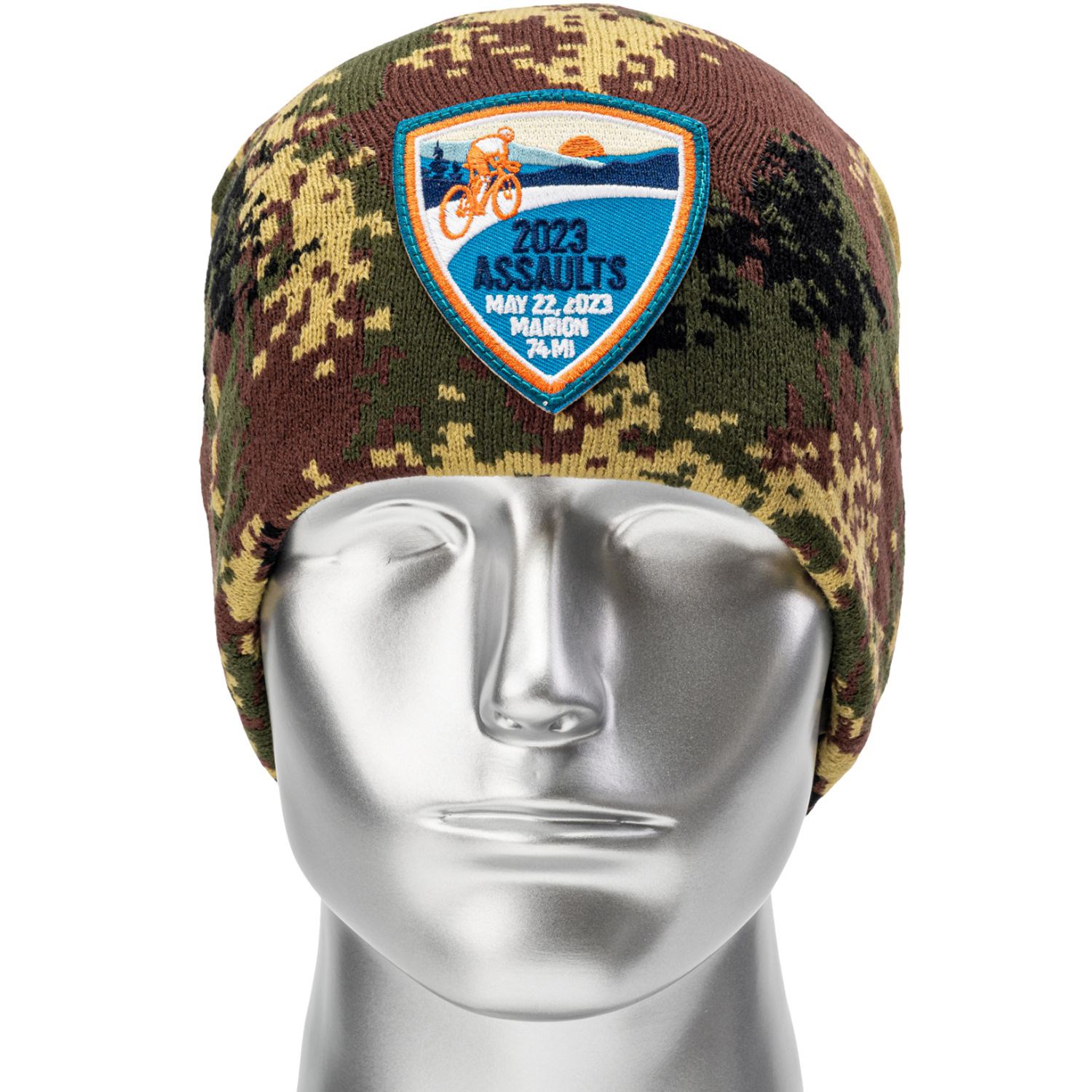 Unisex Camouflage Knitted Beanie 9