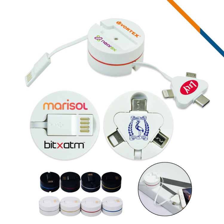 Ringo 3in1 Retractable Cable 2