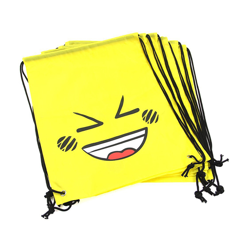 210D Polyester Drawstring Backpack Bags 4