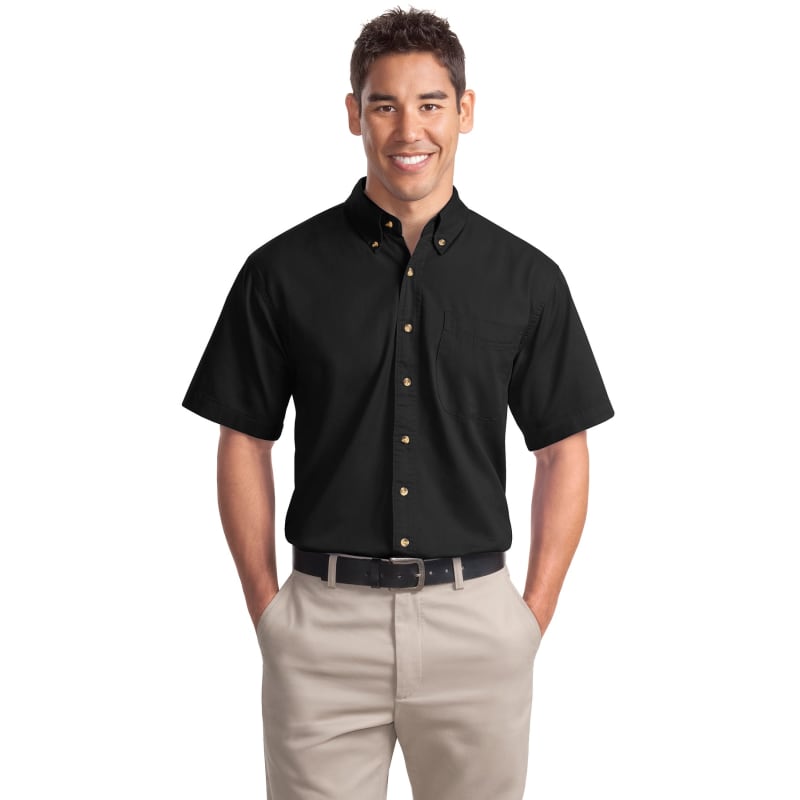 Port Authority Short Sleeve Twill Shirt. 8