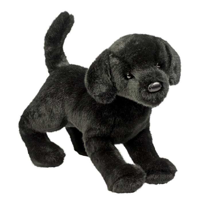 Chester Black Lab Stuffed Animal 2