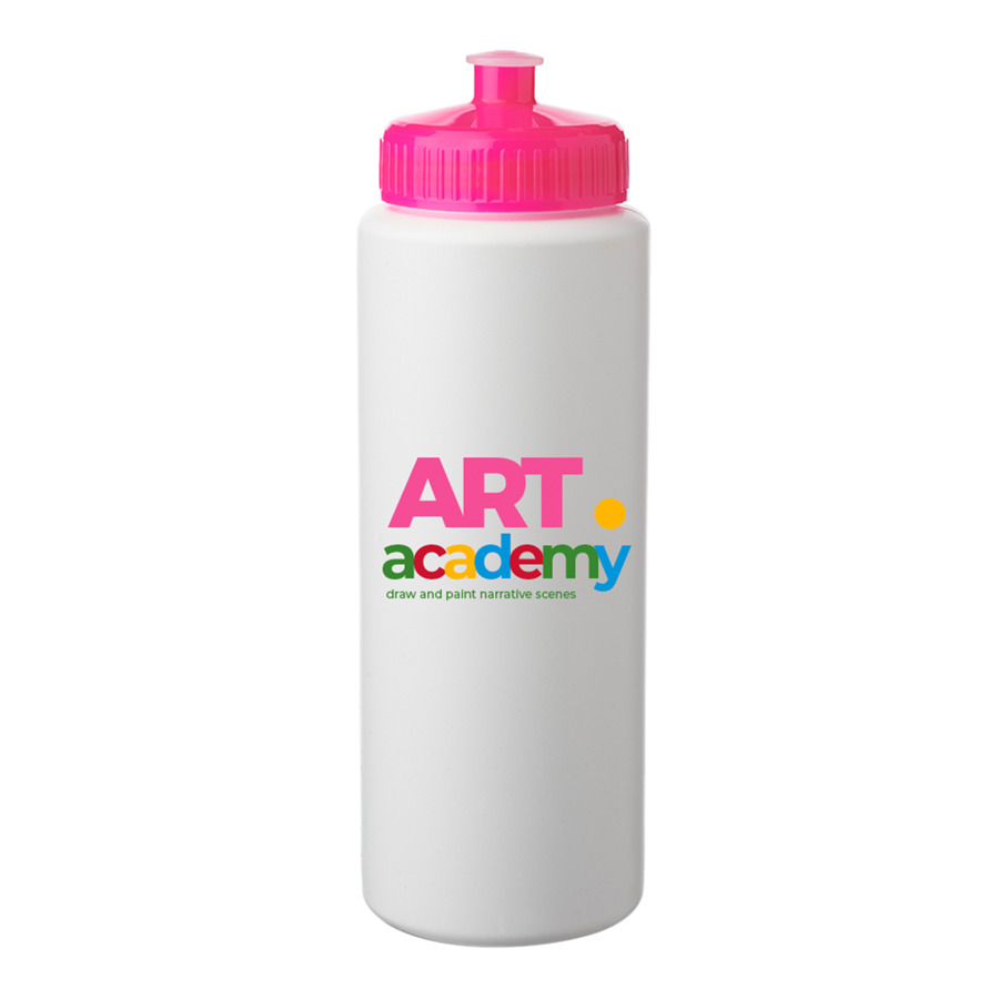 HDPE Plastic Sports Water Bottles 32 oz 10