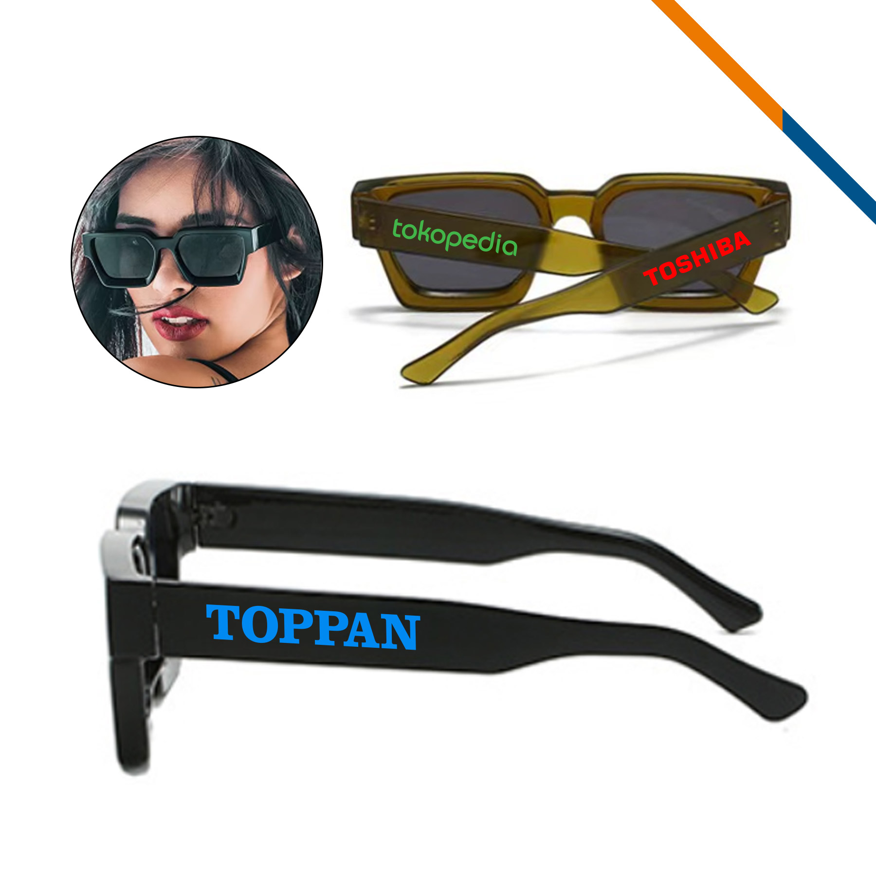 Nossan Stylish Square Sunglasses 12