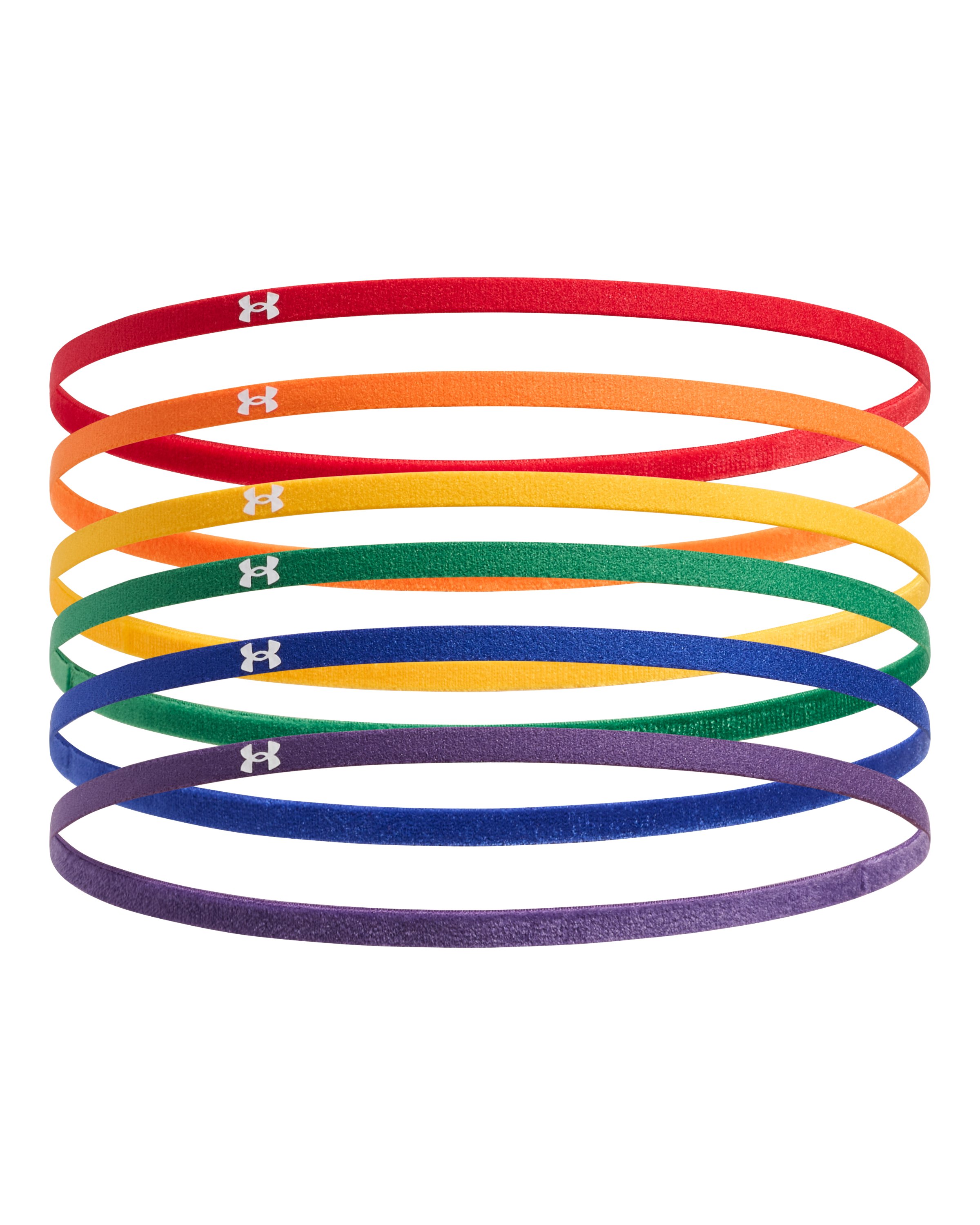 UA Mini Elastic Women's 6-Pack Headbands 2