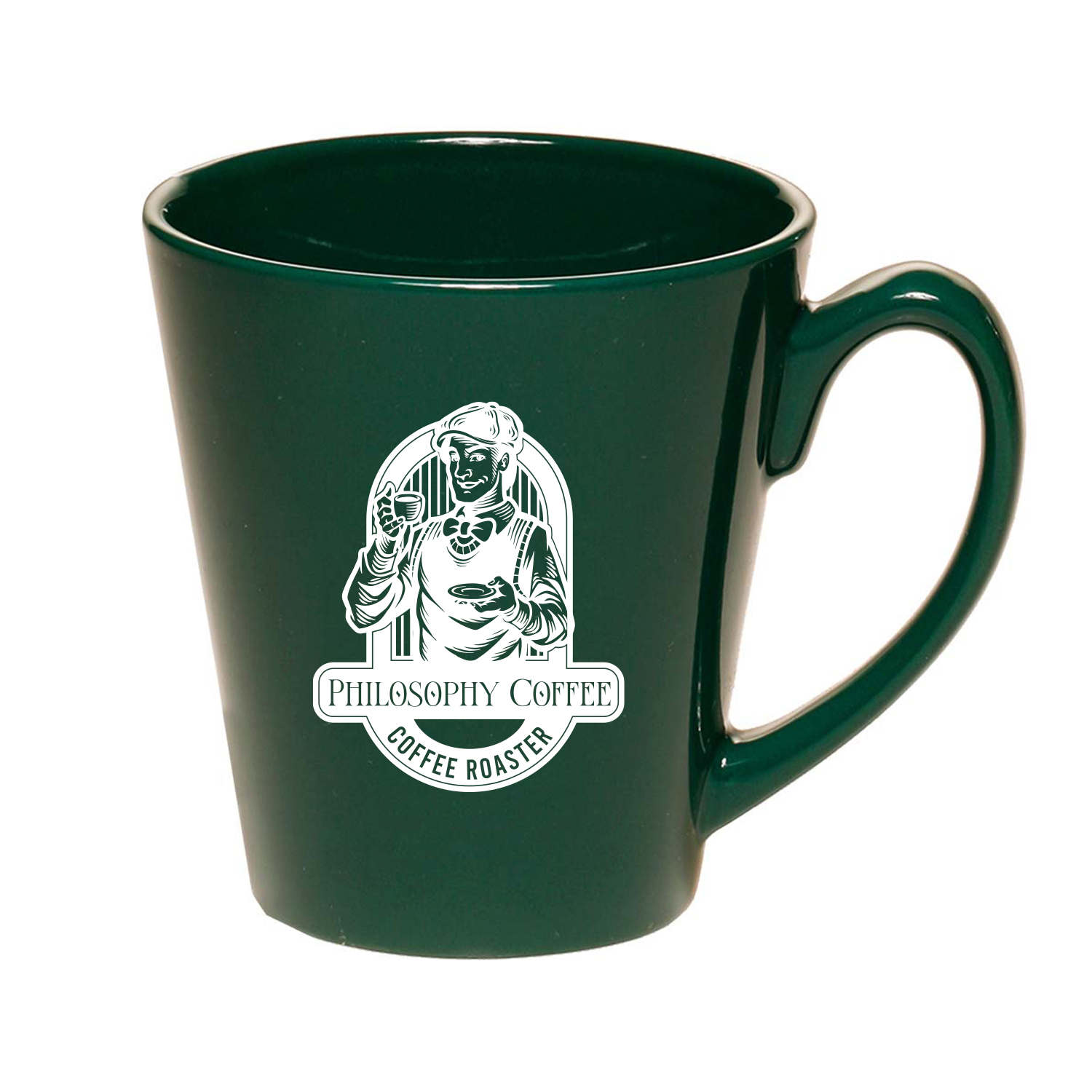 12 oz. Ceramic Lotta Latte Mug (2 Color Imprint) 6