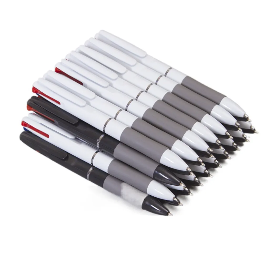 Three-color press ballpoint pen 7