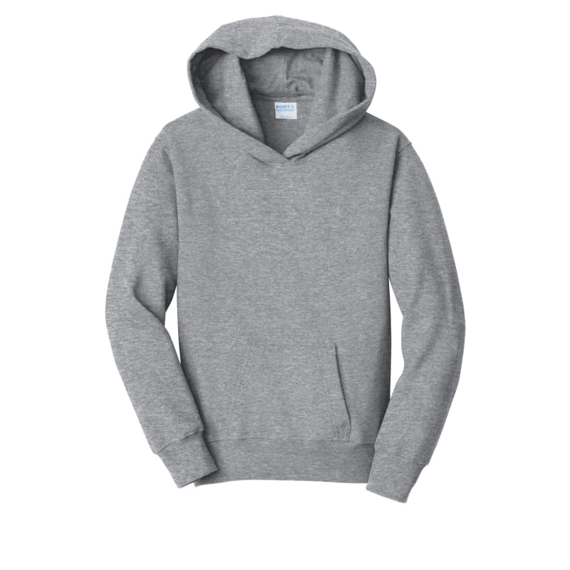 Port & Company Youth Fan Favorite Fleece Pullover Hooded Sweatshirt. 43