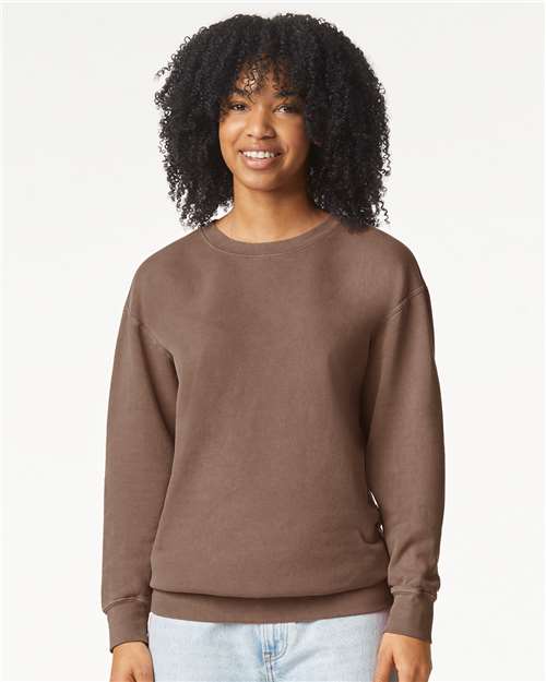 Unisex Garment-Dyed Lightweight Crewneck Sweatshirt - 1466 56