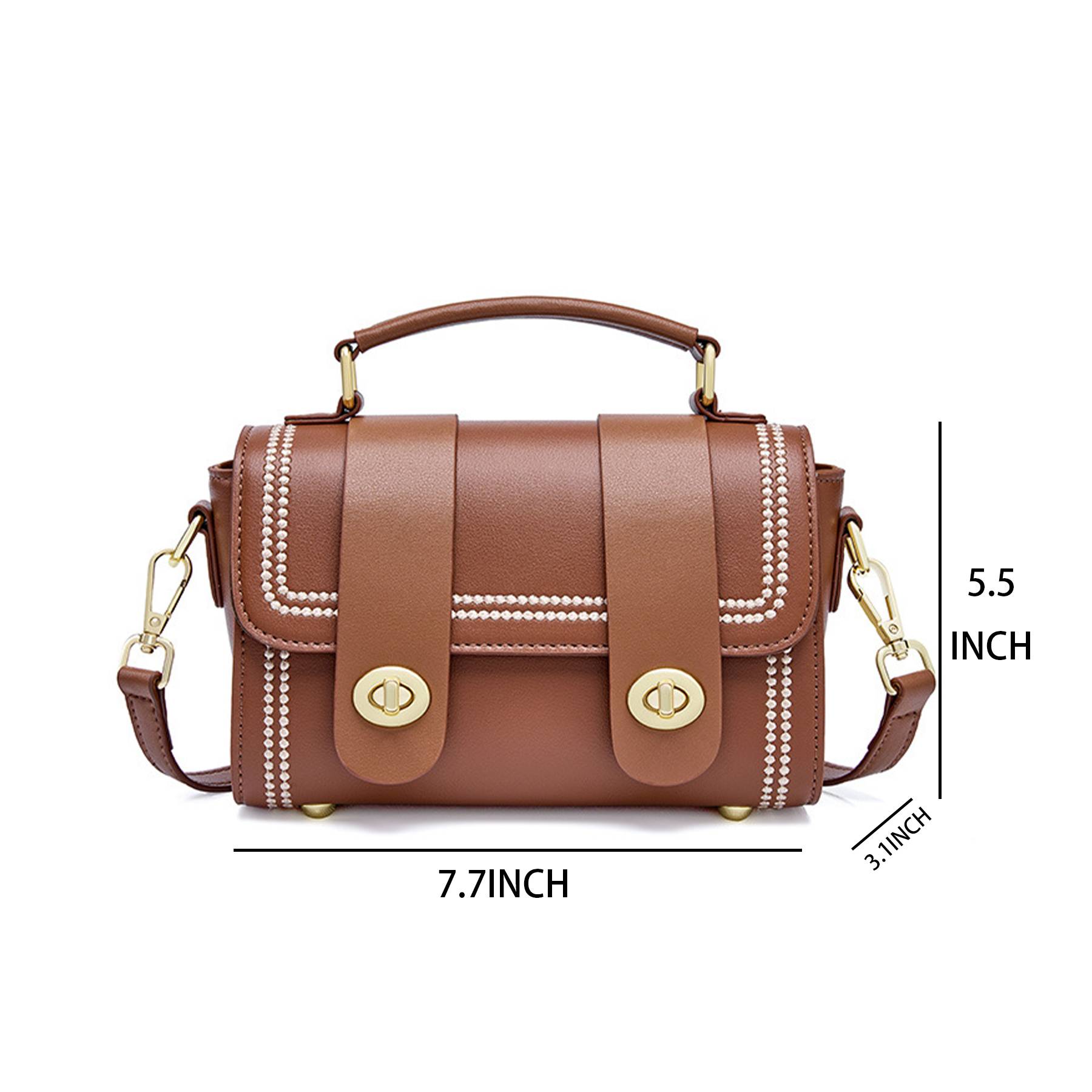 Genuine Leather Carry shoulder cross-body bag 7
