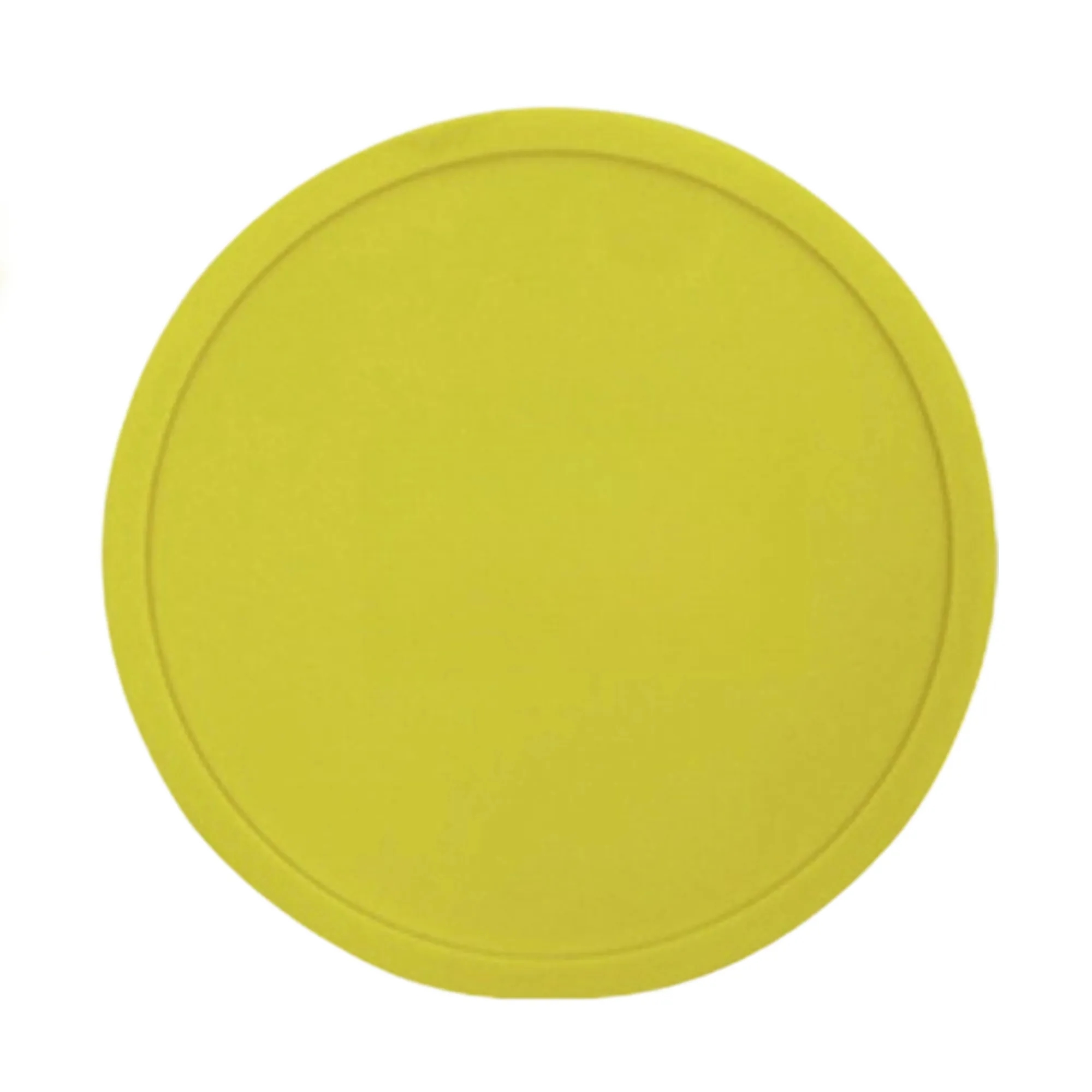 Round Silicone Coaster with Spill Resistant Design 10