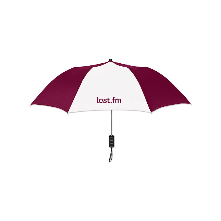 Elite Compact Folding Umbrella - 2 Color Panels 3