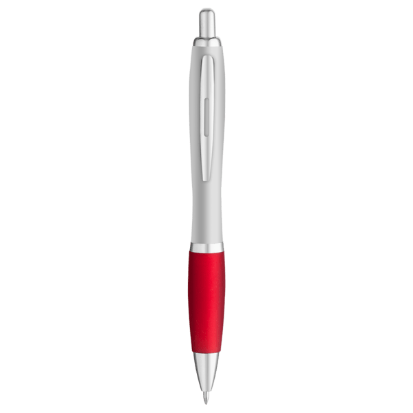 Curvaceous Matte Silver Ballpoint 77
