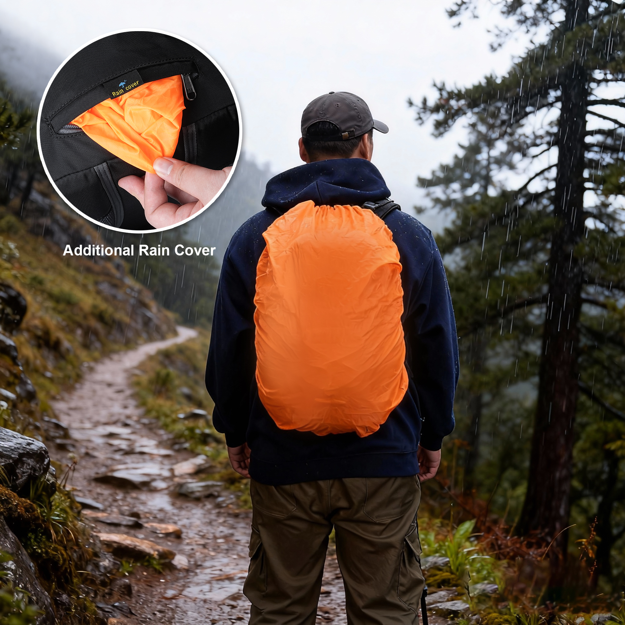 35L Outdoor Adventure Hiking Backpack 2