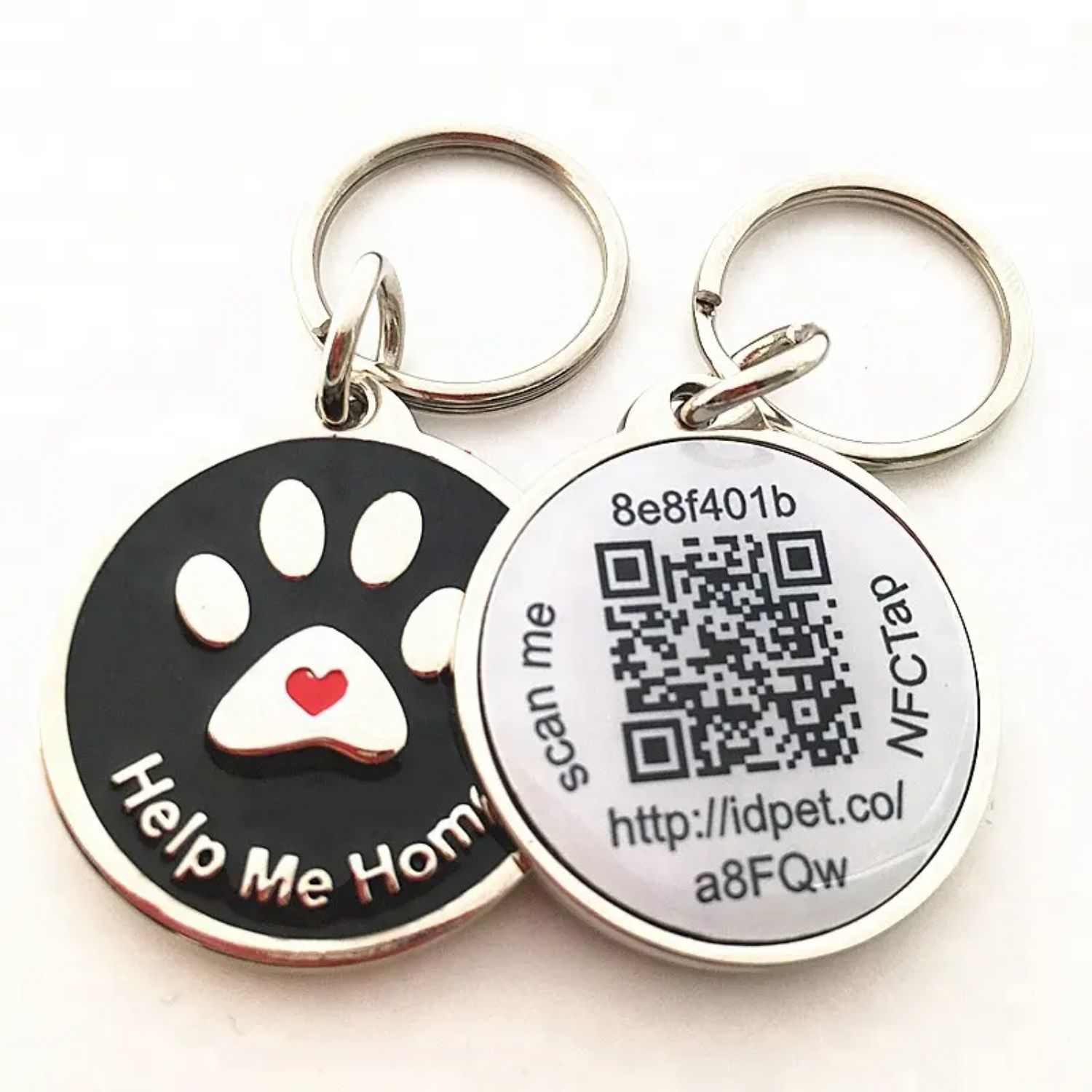 iTAGL Smart NFC Digital Business Epoxy Keyring 3