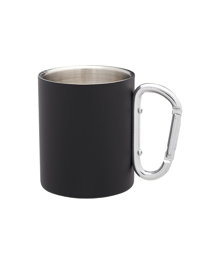 Union Printed - 10 oz. Carabiner Handle Stainless Steel Mugs 5
