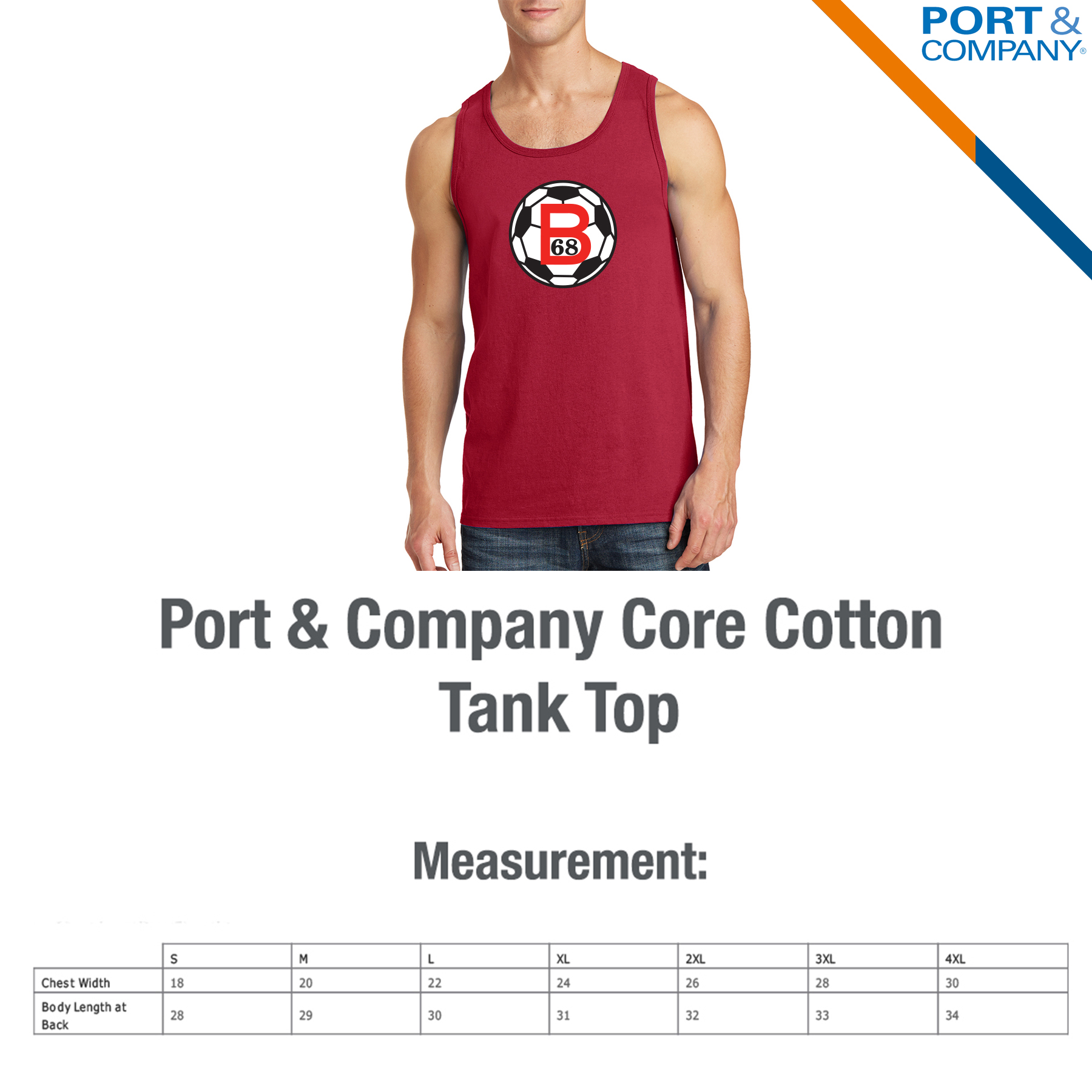 Port & Company® Core Cotton Tank Tops 3