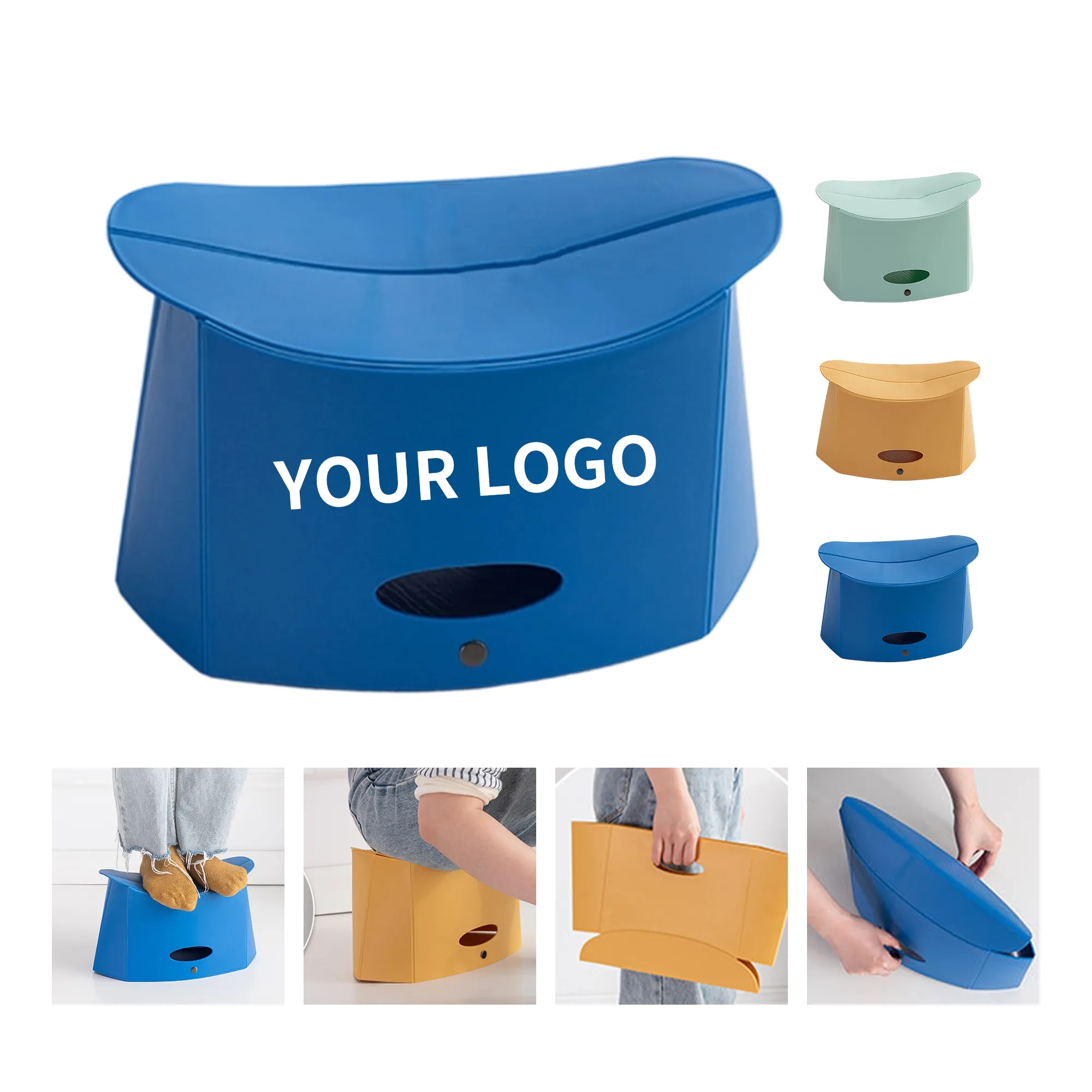 Plastic Folding Stool 3
