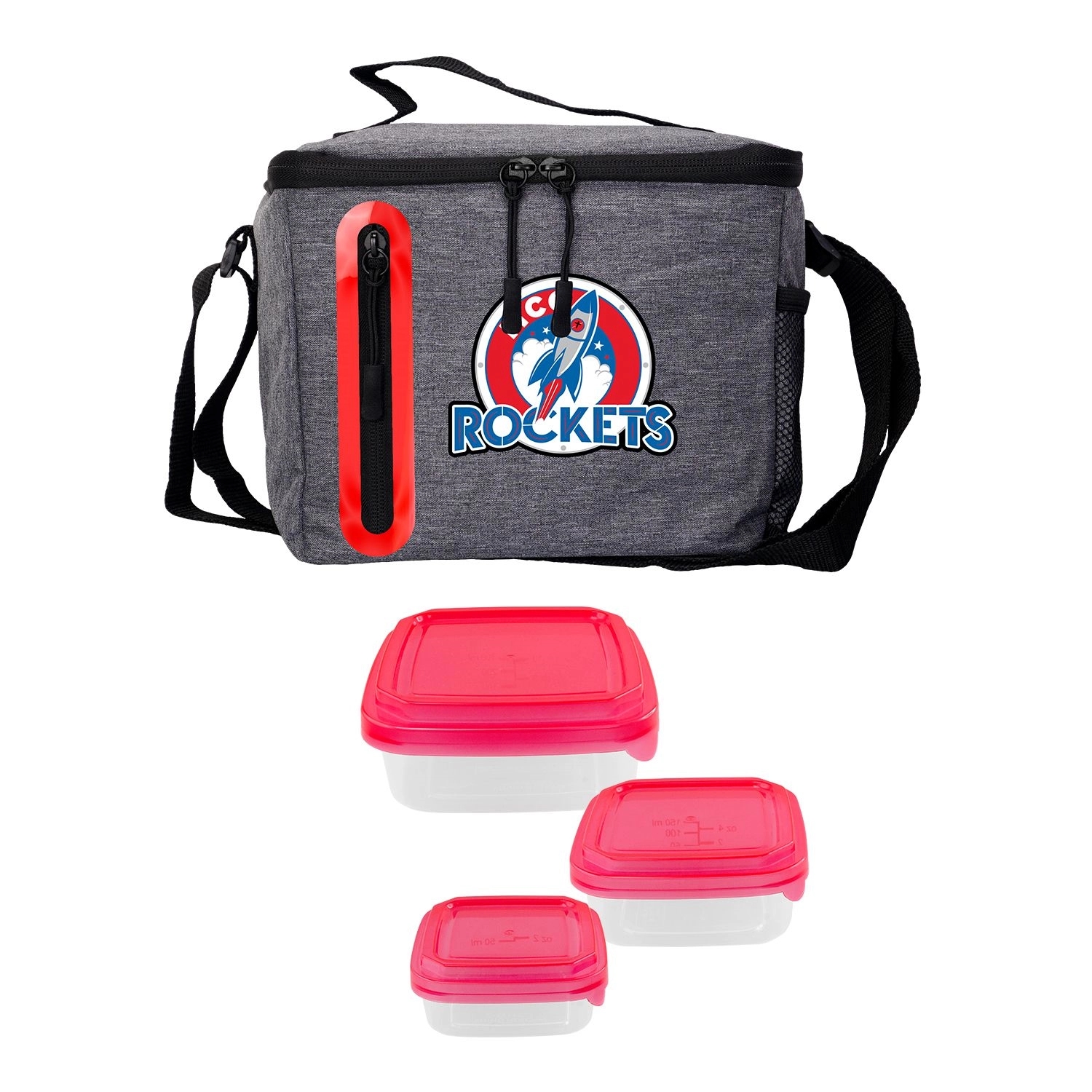 Portion Control Oval Cooler Lunch Set 5