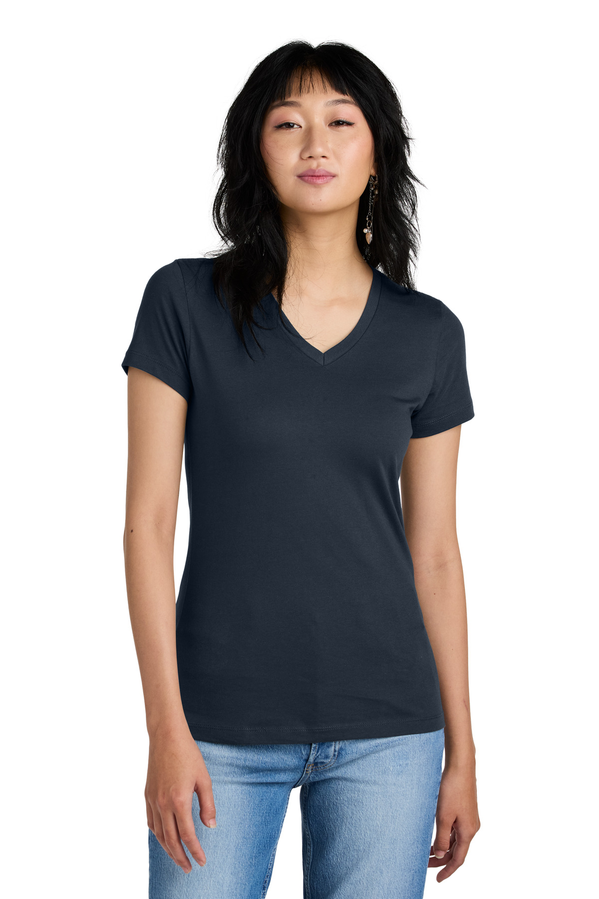 District® Women's Perfect Weight V-Neck Tee 115