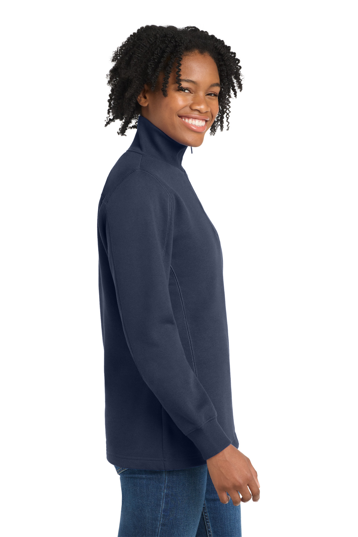 Sport-Tek Women's 1/4-Zip Sweatshirt. LST253 17