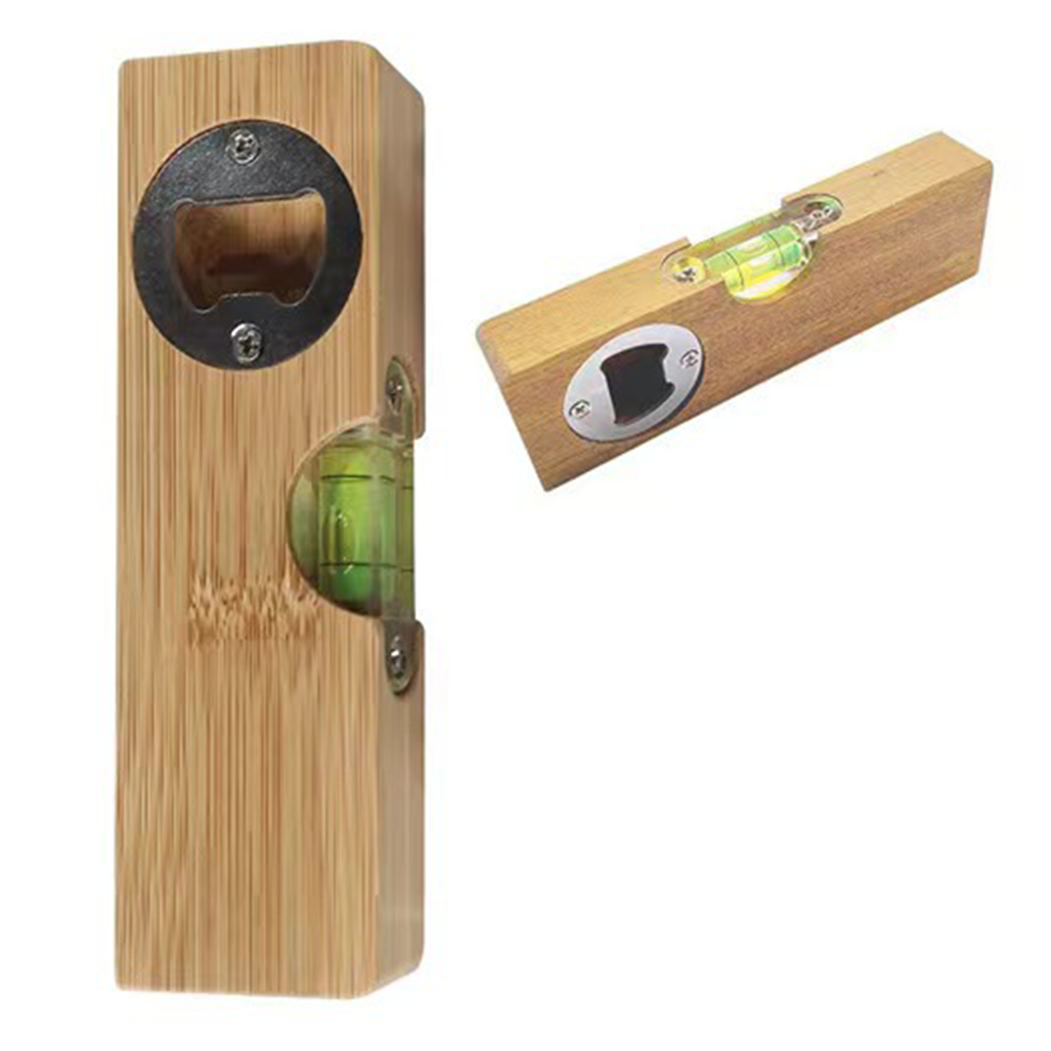 Promotional Bamboo Spirit Level Bottle Opener 3