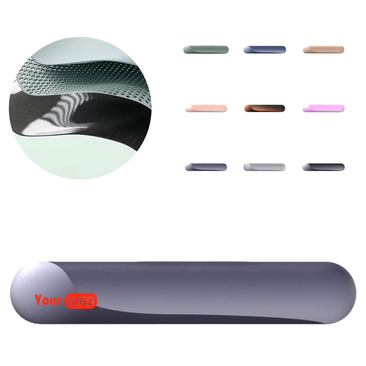 Soft Memory Foam Office Keyboard Pad 3