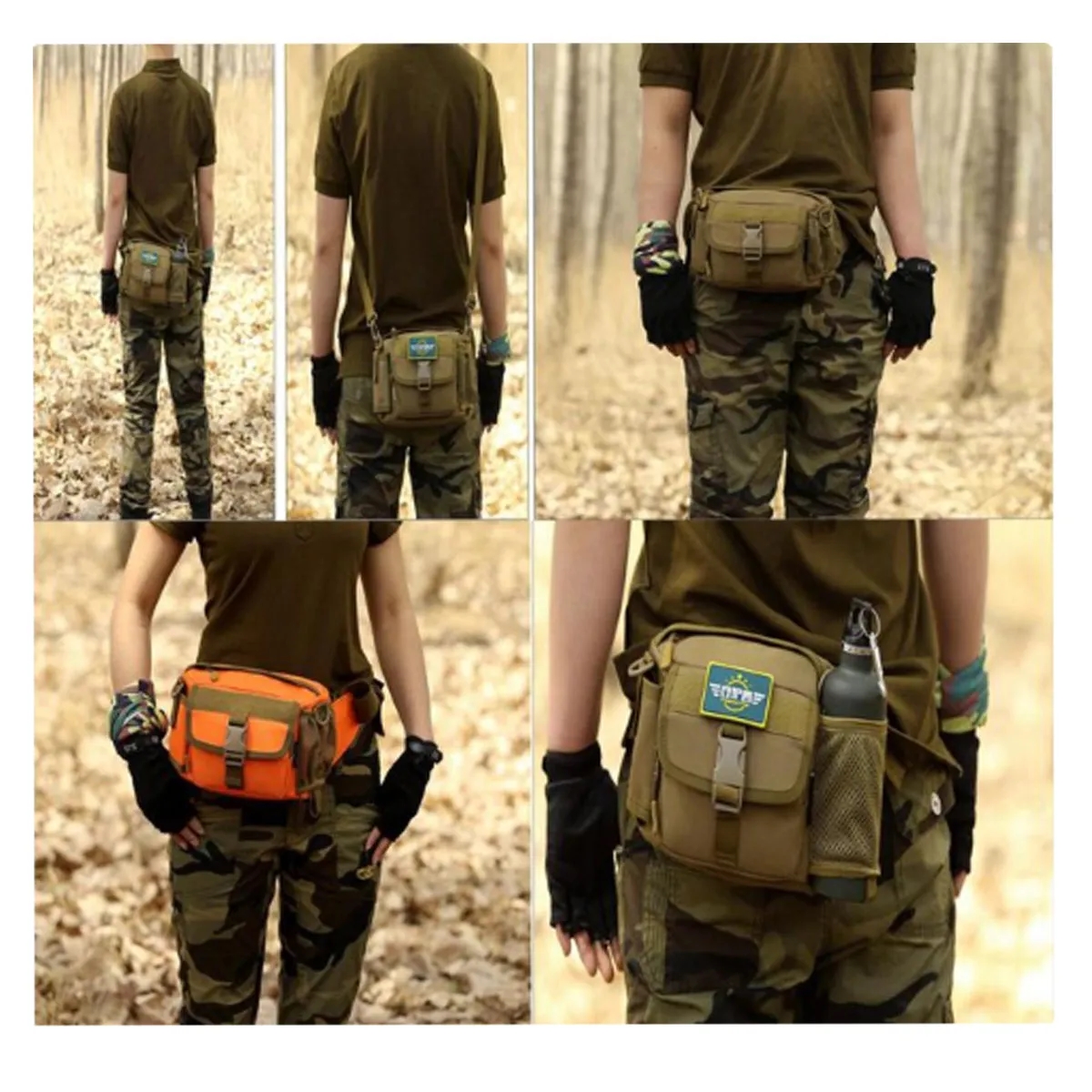 Multifunctional Adjustable Water Resistant Fanny Pack 4