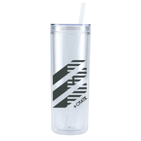 Chroma Recycled Acrylic Straw Tumbler 16oz 133