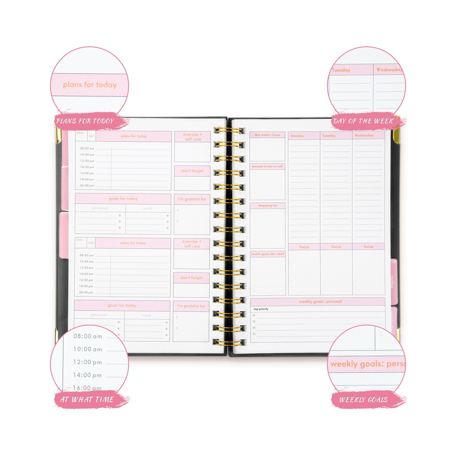 Custom Monthly Planner (direct import) 3