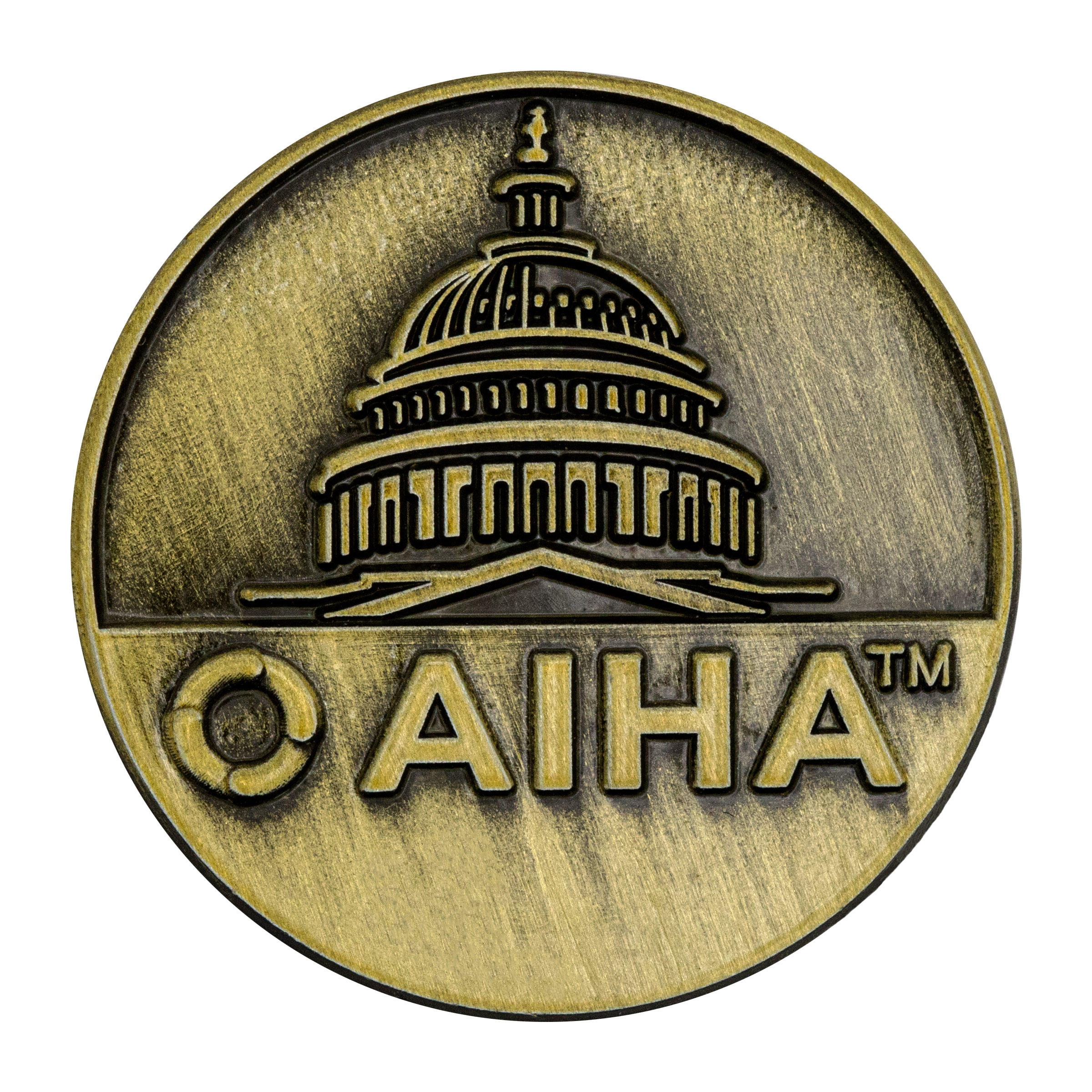 Custom Die Struck Antique Finish Lapel Pins 3/4" 4