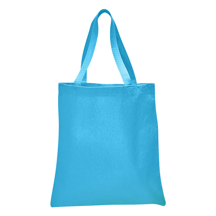 Value 6 oz Cotton Canvas Tote Bag - 15"W x16"H x 3"D x 6