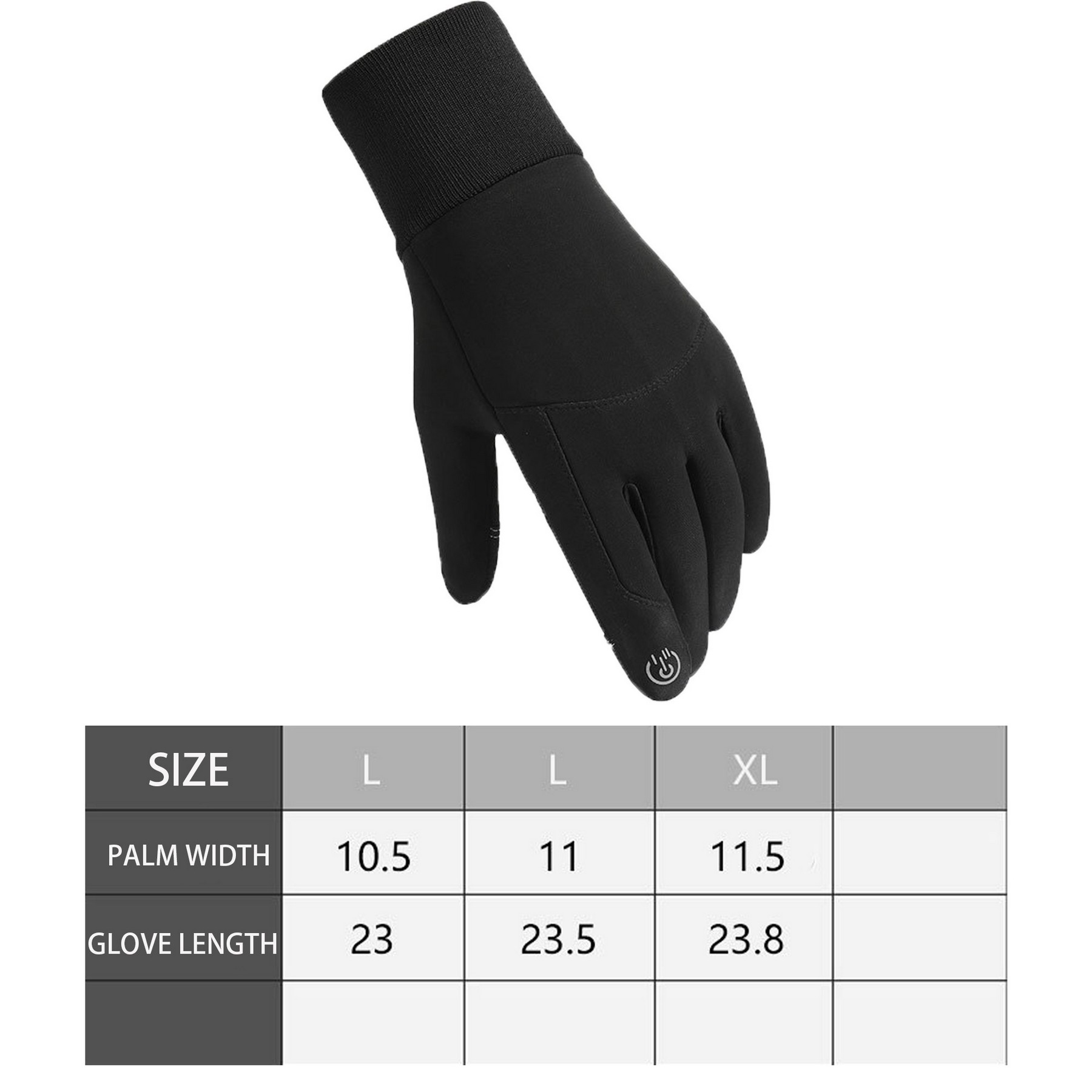 Touchscreen Windproof Fleece Cycling Gloves 2