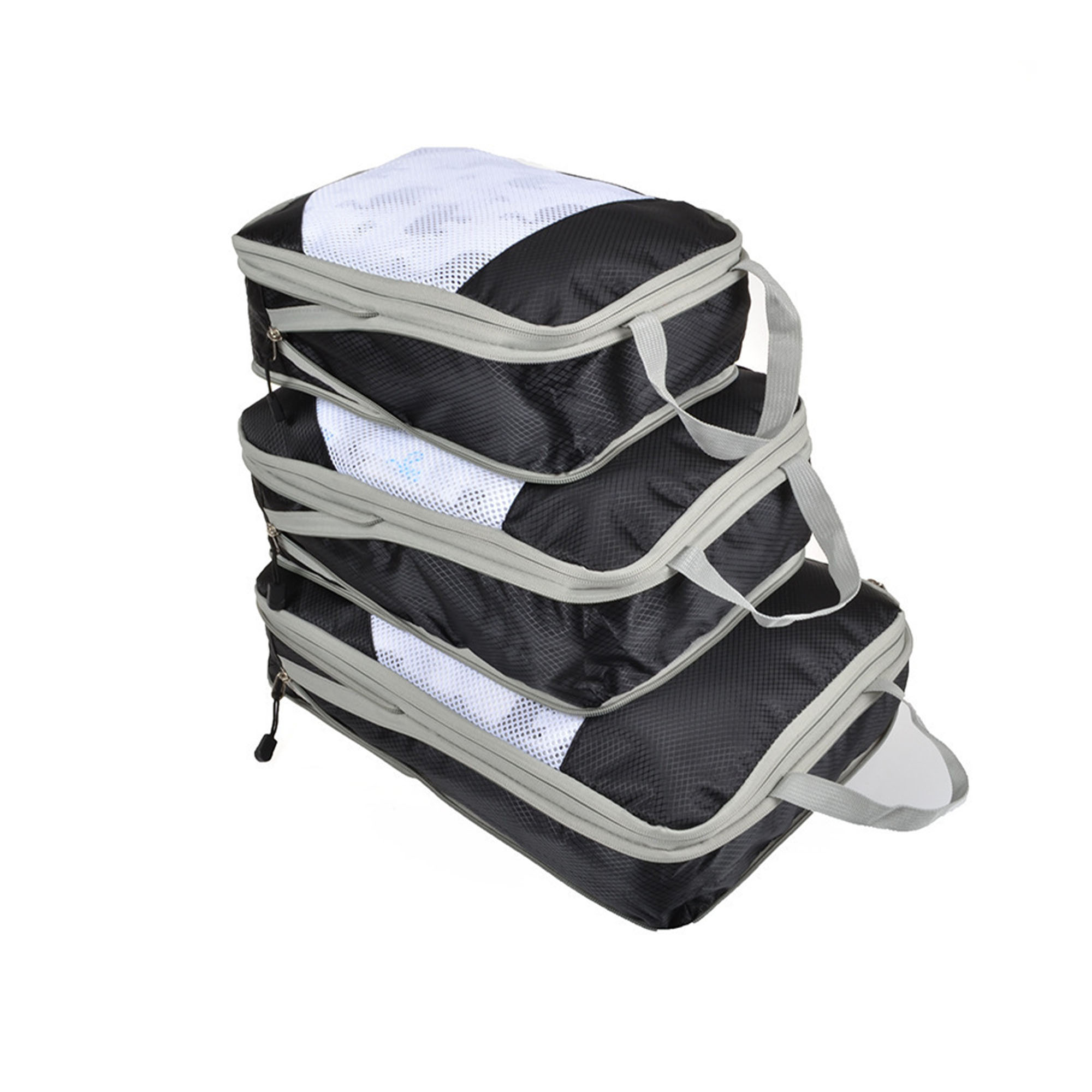 Travel compression storage bag three piece set 4