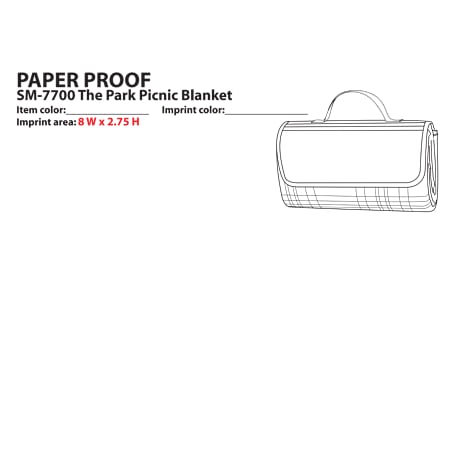 Park Fleece Blanket 85
