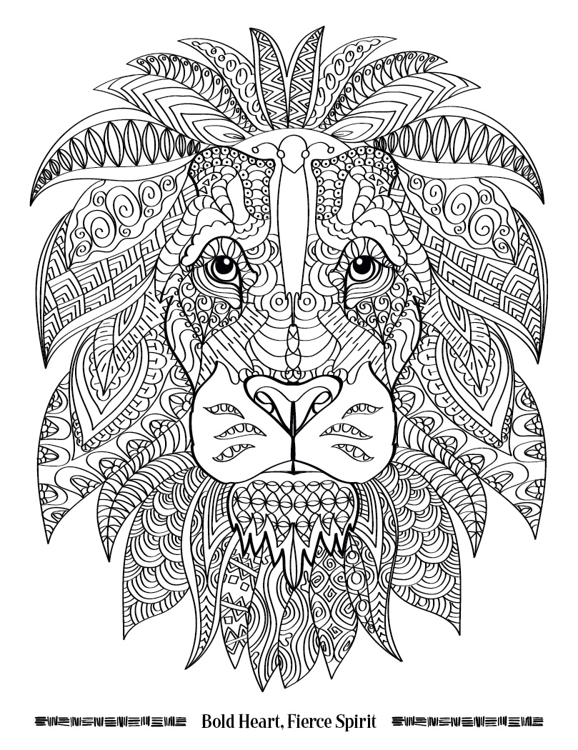 Good Value™ Wild Wonders Adult Coloring Book 16