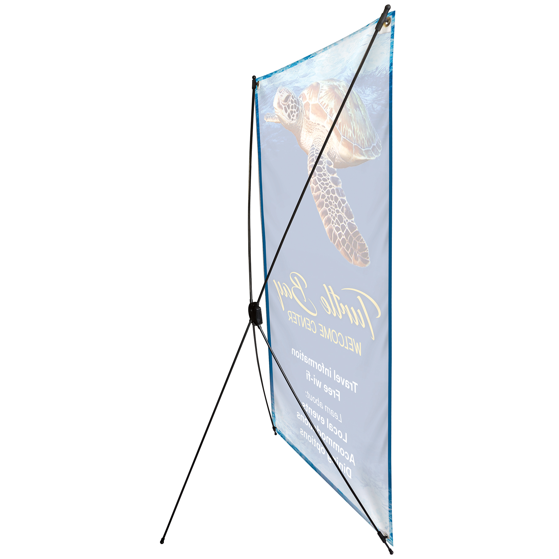 60" x 31" Economy X-Banner Kit 10