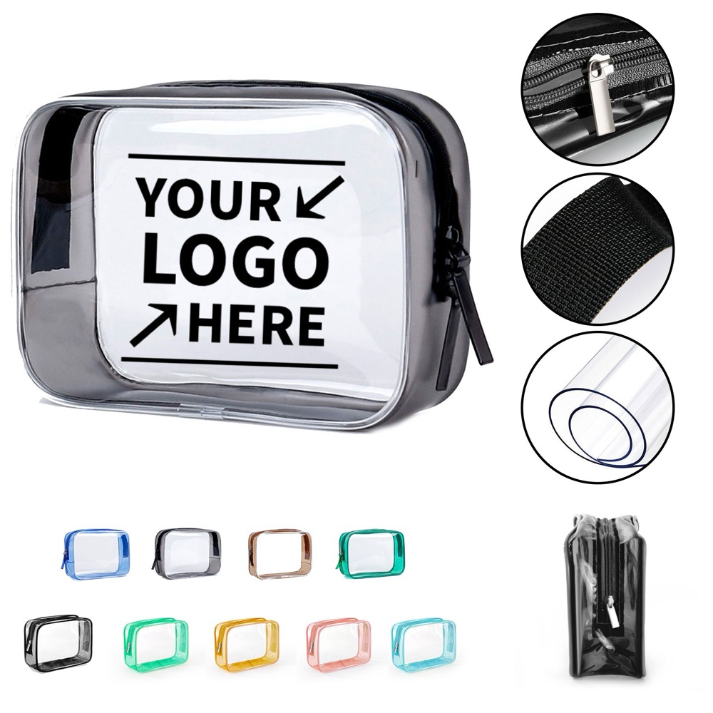 Clear Waterproof Toiletry Bag Travel 2