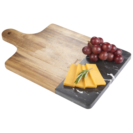 Black Marble and Wood Cutting Board 19