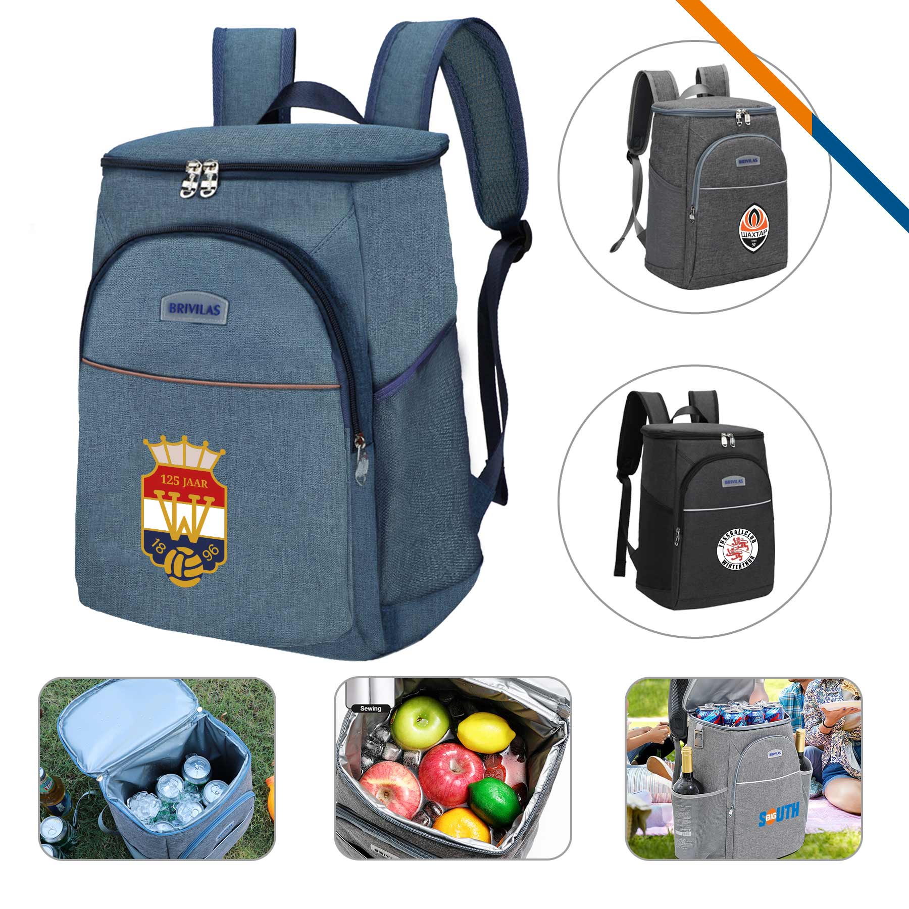 Panic PEVA Insulated Cooler Backpack 2