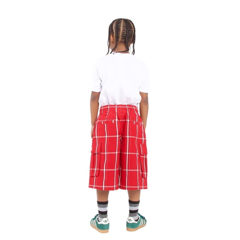 Shaka Wear Youth Plaid Shorts 2