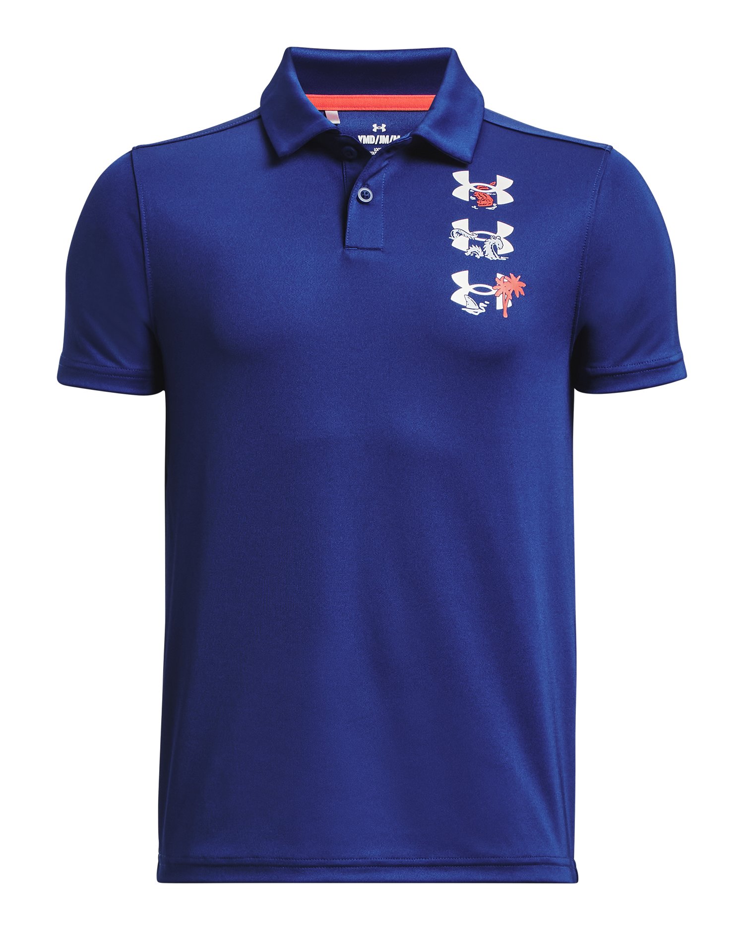 UA Performance Paradise Graphic Boys' Polo 3