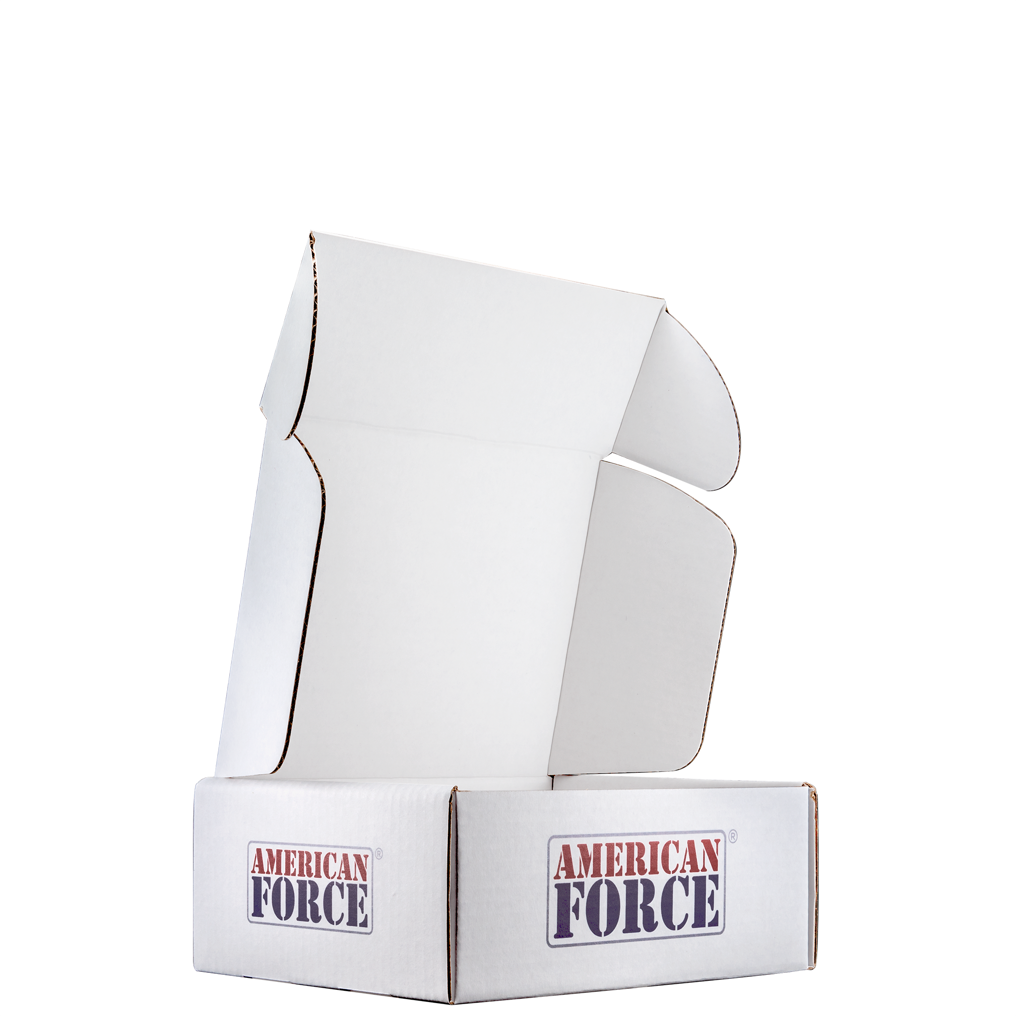 Mailing Box, B-Flute10" x 8" x 4" - White - D - 320 sq in 4