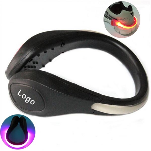 Luminous Running LED Flash Light Shoe Clip 1