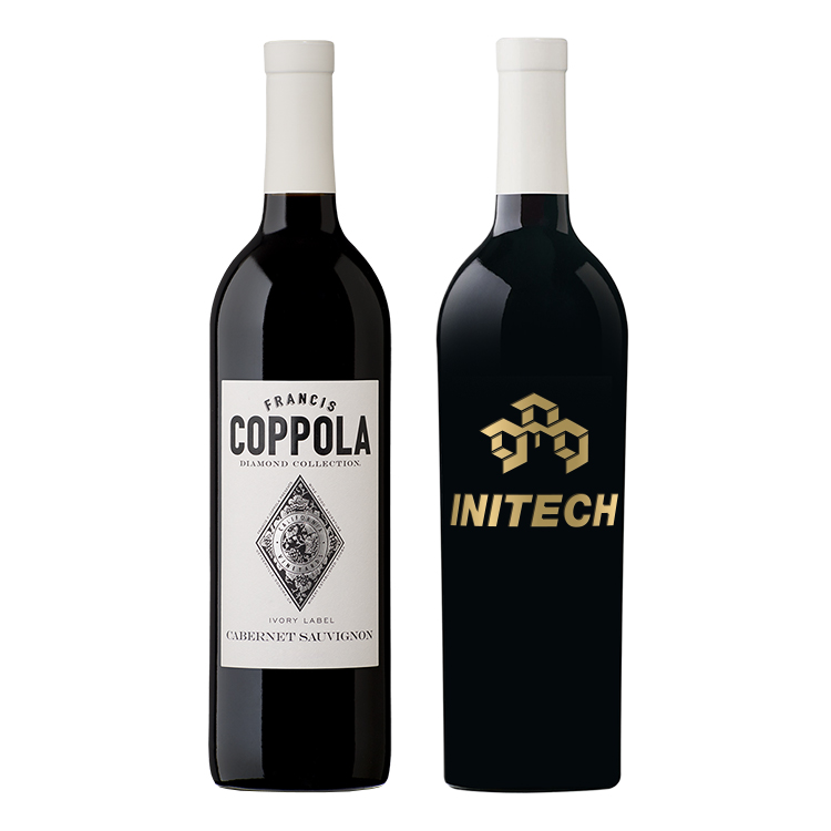 Etched Coppola Diamond Cabernet Red Wine Bottle 1