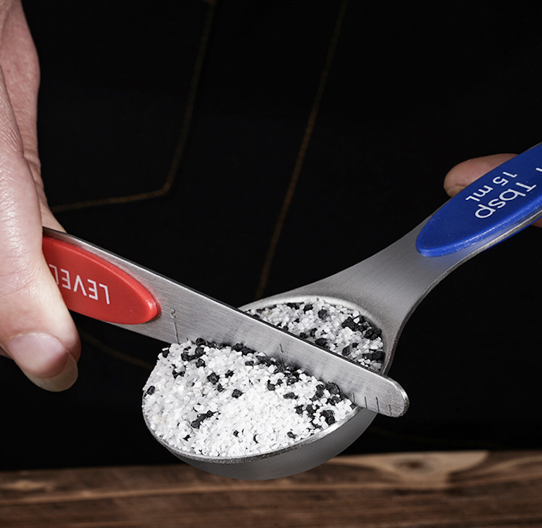 Stainless Steel Magnetic Measuring Spoons Set 3