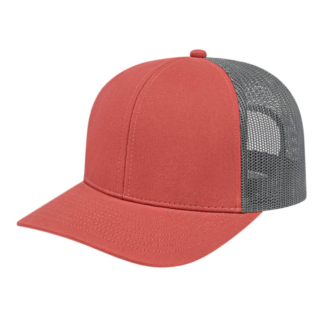 Cap America Poly/Cotton Trucker Mesh Back Cap 393